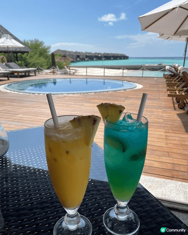 係椰林樹影水清沙幼嘅馬爾代夫一定要食到飽玩到盡,日日飲飽食醉...