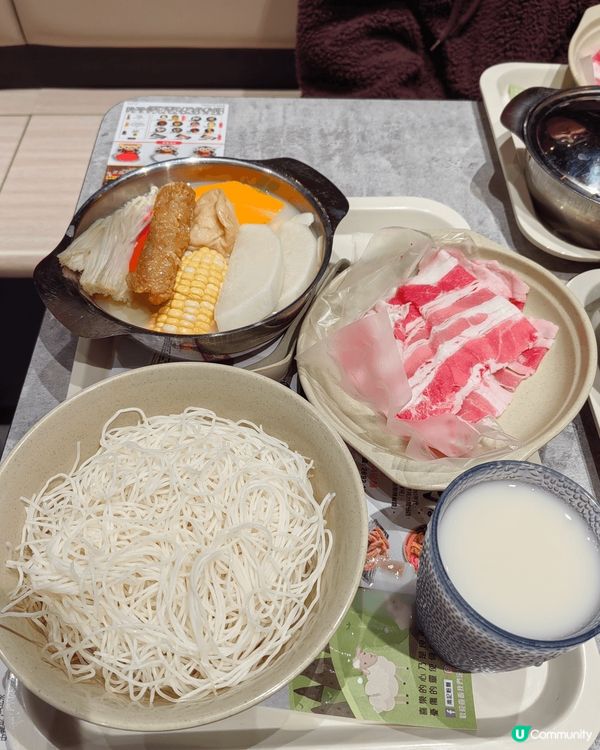 南記「堂食一人牛乳火鍋」套餐，新鮮牛乳令人欲罷不能！新鮮牛奶...