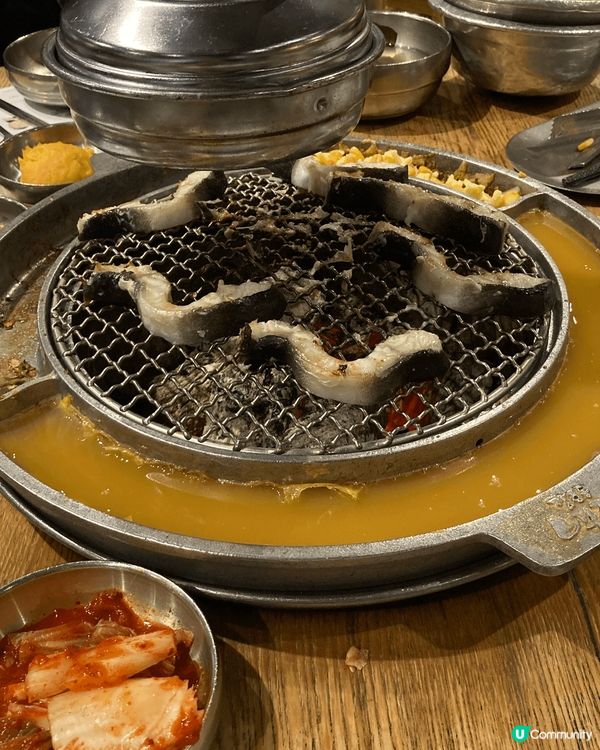 去了深圳國貿站的金光華廣場中的姜虎東白丁，朋友推薦的韓式烤肉...