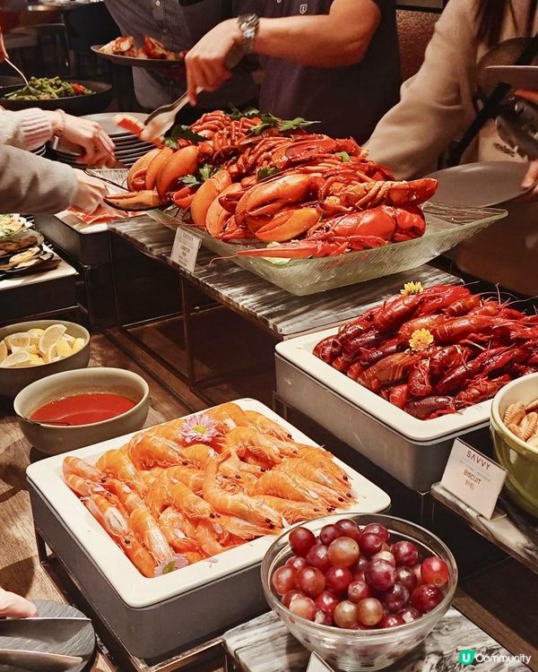 ［香港自助餐］太子酒店SAVVY極尚海鮮盛宴自助晚餐