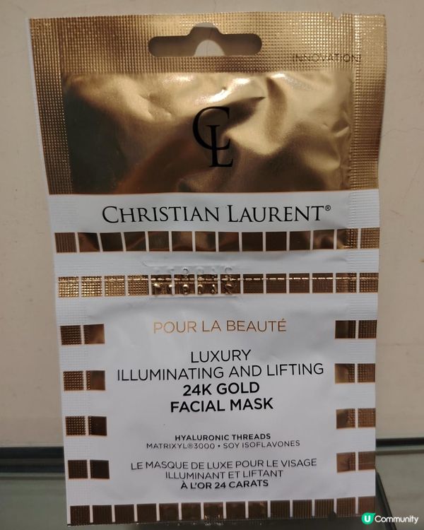 Christian Laurent 24k 金面膜