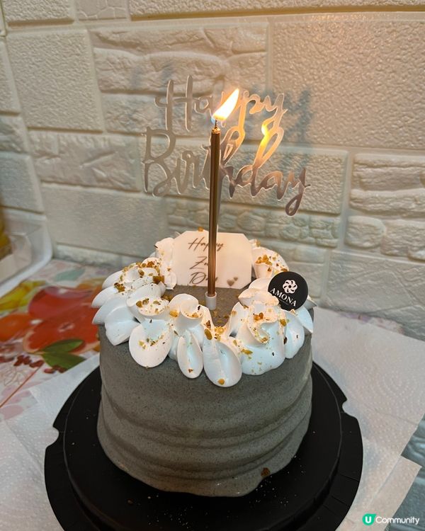 低糖黑芝麻豆乳慕絲蛋糕🎂  生日必試！