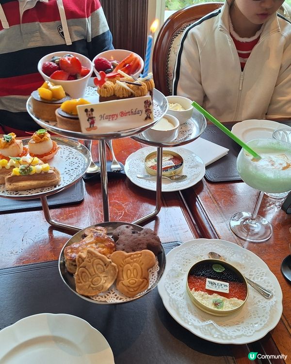 迪士尼華特餐廳下午茶