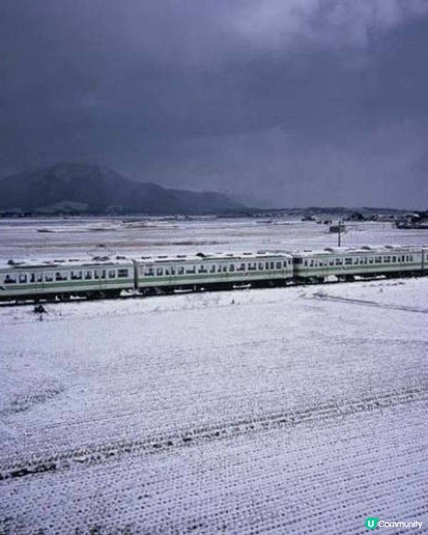 雪中火車，浪漫指引 ✨