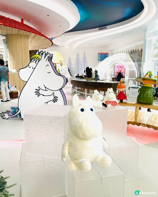 姆明一族🤩❤️‍🔥冰雪❄️❄️體驗店！🤩