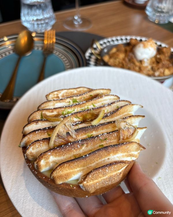 #海港城靚景西餐廳🍴 
望住海食高質甜品