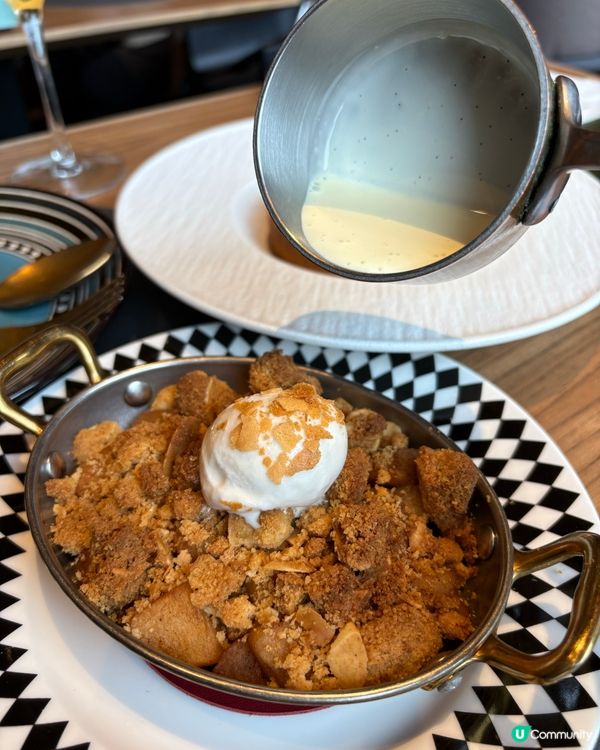 #海港城靚景西餐廳🍴 
望住海食高質甜品