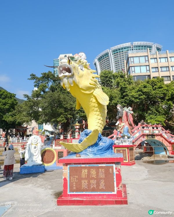 【玩下淺水灣】水天一色海邊天后廟 - 淺水灣天后廟