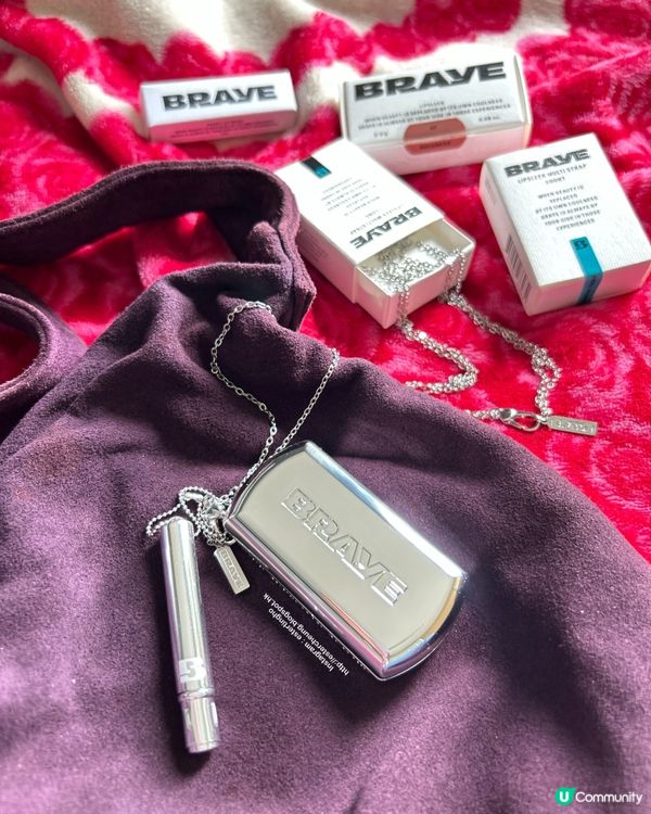 包裝美美 💕 吊飾唇頰兩用 💋 BRAYE鐵盒唇頰膏 