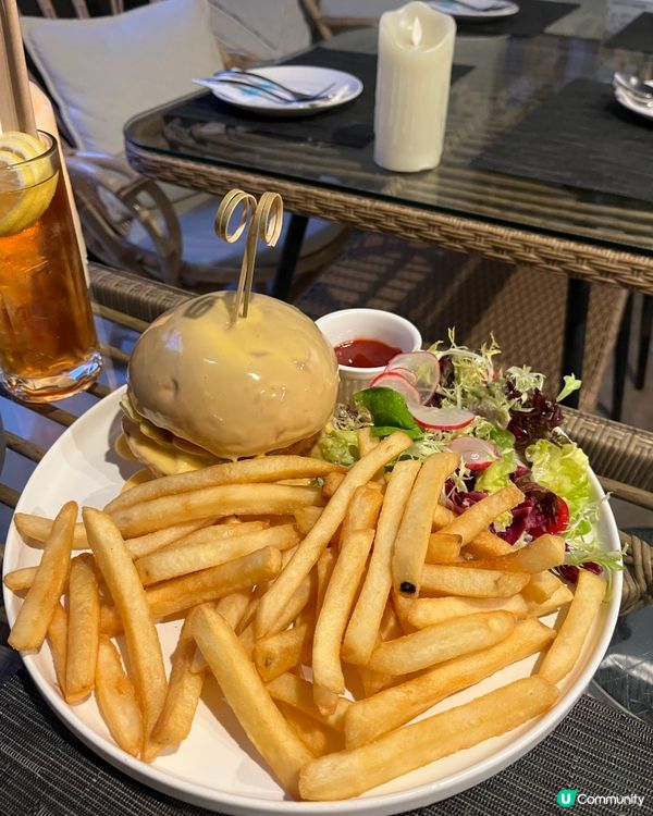 🔥熔岩芝士和牛堡，打卡必備！🍔