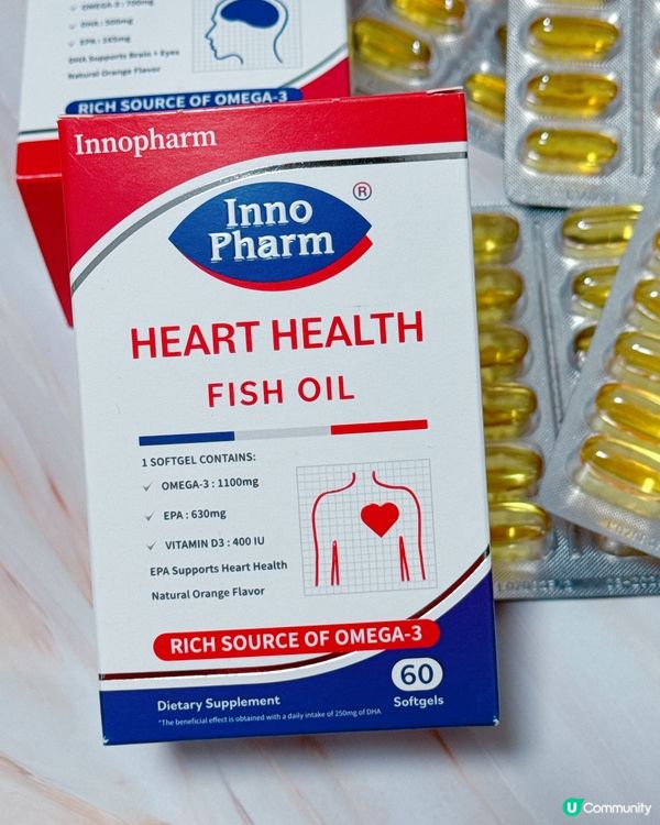 ## 💪🏻  抵抗感冒，魚油幫你！ 
## 🧠  提升腦力，