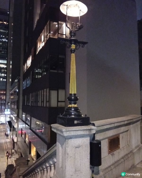 中環都爹利街，懷舊煤氣燈 ✨