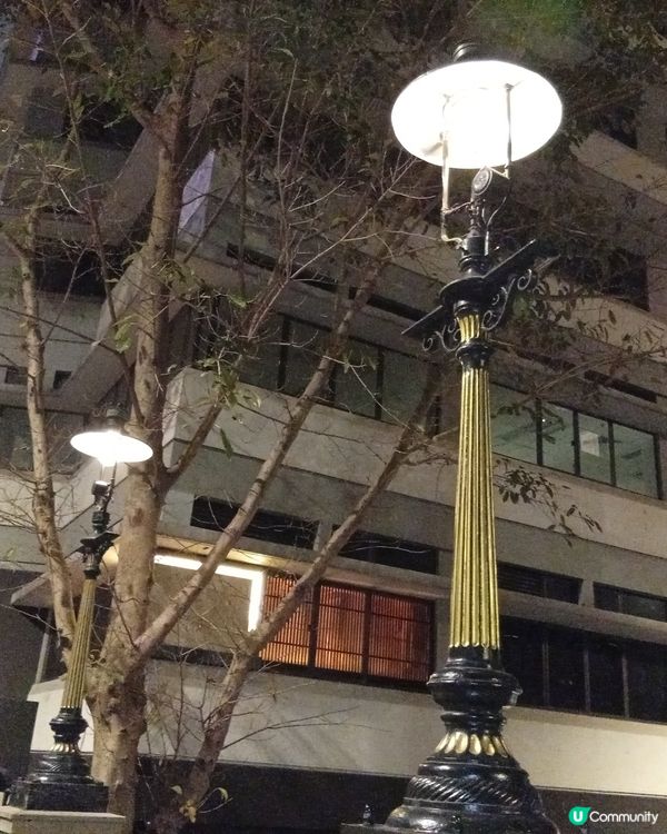 中環都爹利街，懷舊煤氣燈 ✨