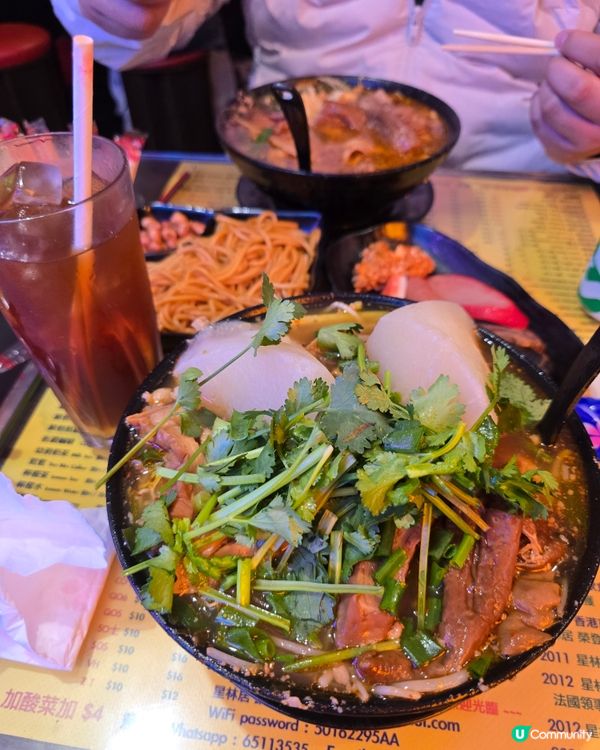 香港尖沙咀過桥米線太好味