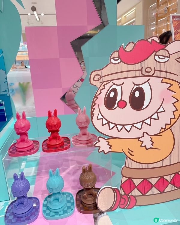 朝聖Popmart抽盲盒🎲，竟然抽中隱藏版！🤩