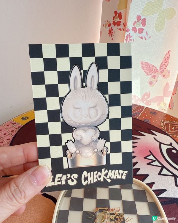 朝聖Popmart抽盲盒🎲，竟然抽中隱藏版！🤩