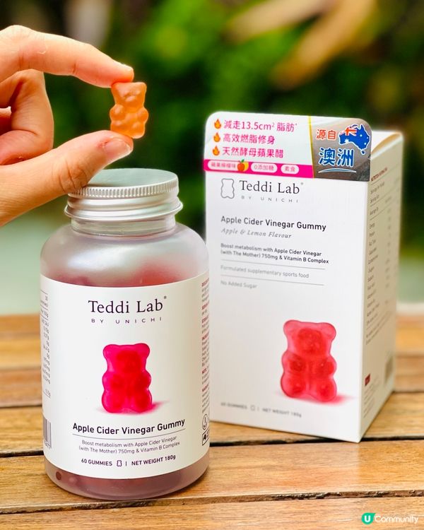 🐻𝐔𝐧𝐢𝐜𝐡𝐢 小熊蘋果醋軟糖