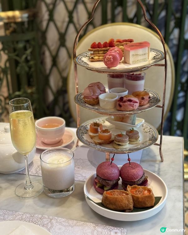 🌸櫻式粉紅high tea