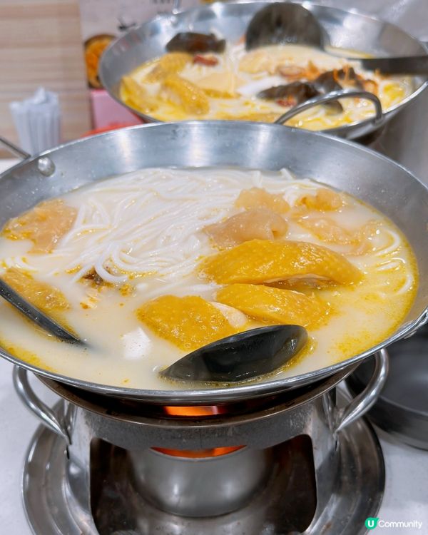 癡膠雞！天氣凍都排哂長龍❤️‍🔥招牌花膠雞米線