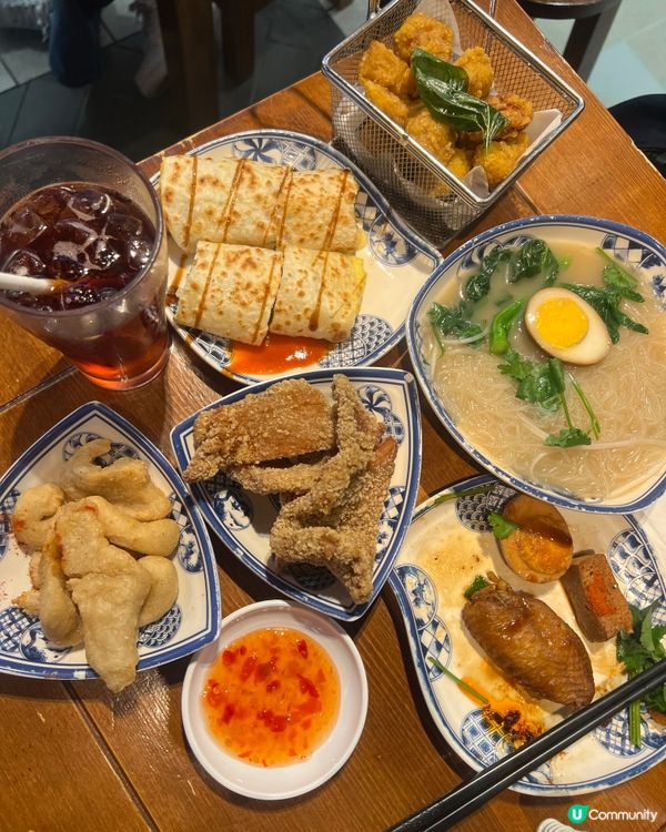 屯門台灣味！九份飽鹽酥排骨米粉×薯餅芝士蛋餅超驚艷！🤤