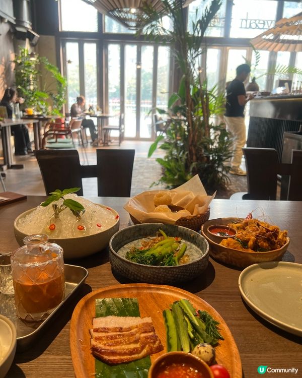 深圳海岸城旁邊新商場Kaledo泰式餐廳！蒜蓉西蘭花×泰式奶茶