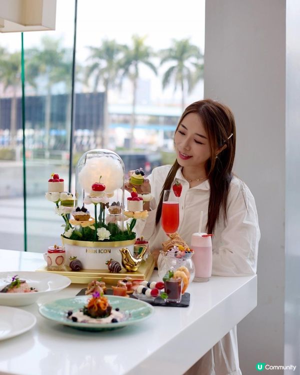 hoteliconhk 🎉🌸大堂餐廳 GREEN 全新{鳥語花韻果香三道菜下午茶}