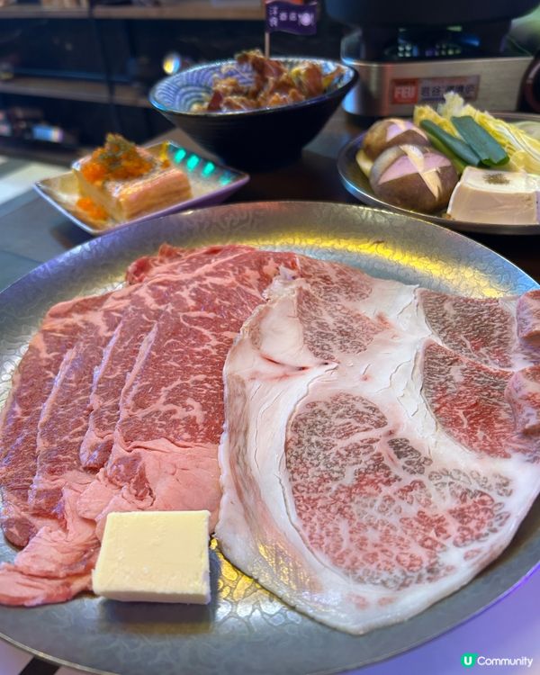 洋食商店！和牛壽喜燒黑松露燉飯二人餐🤤