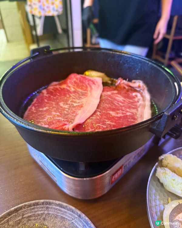 洋食商店！和牛壽喜燒黑松露燉飯二人餐🤤