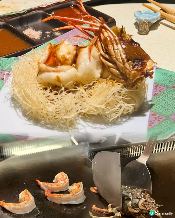 銅鑼灣人氣店🔥$555起食海景鐵板燒十五品✨