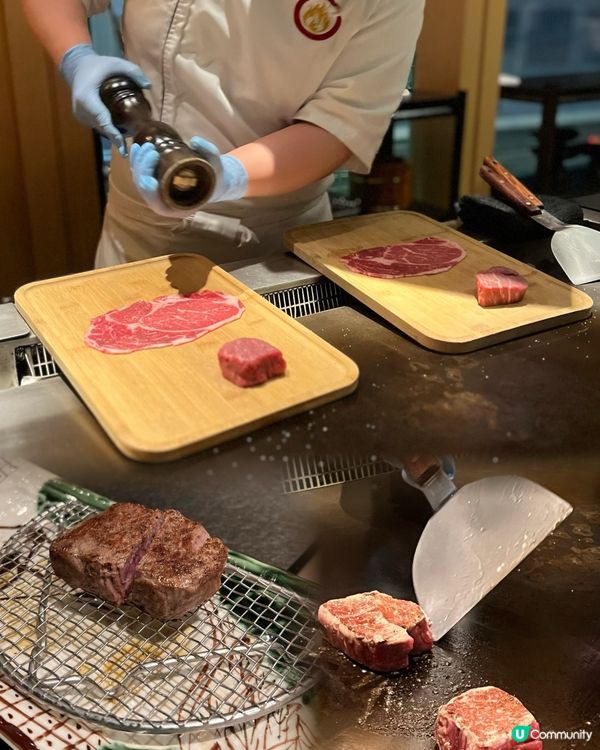 銅鑼灣人氣店🔥$555起食海景鐵板燒十五品✨