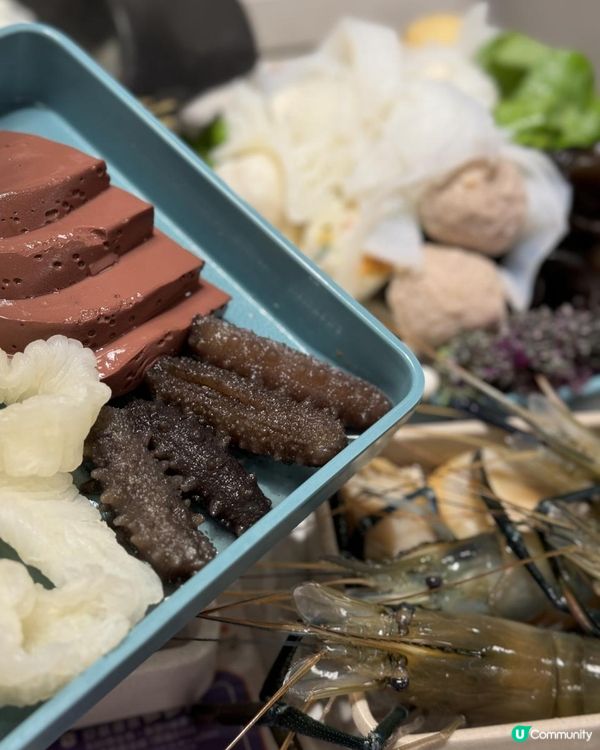 牛駅放題，任食大頭蝦