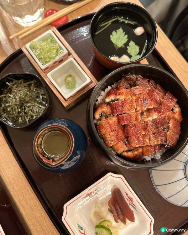 日本必食 💕 名古屋備長炭烤鰻魚飯三吃