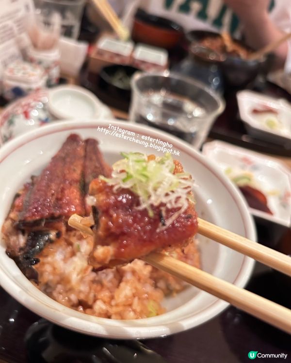 日本必食 💕 名古屋備長炭烤鰻魚飯三吃