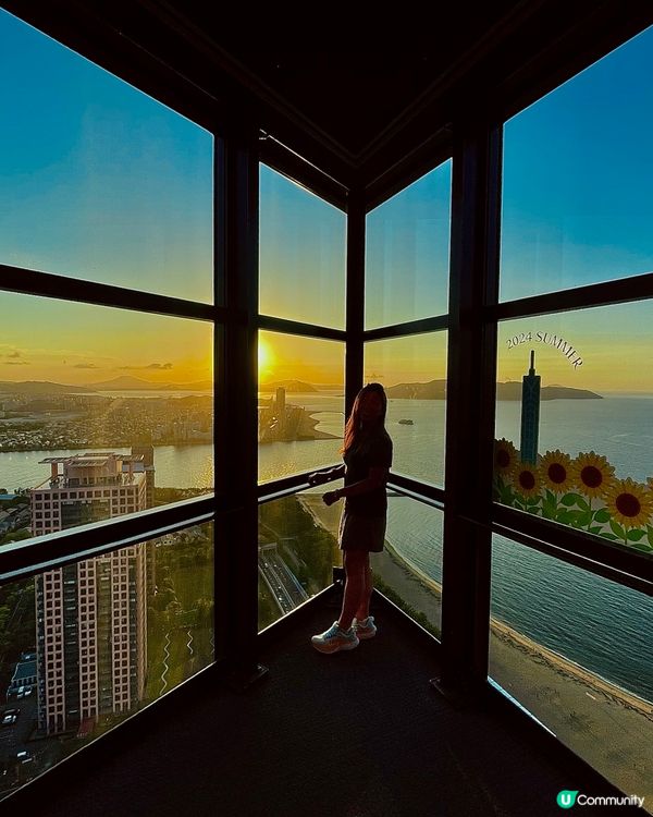 日本🇯🇵褔崗塔的日與夜💞