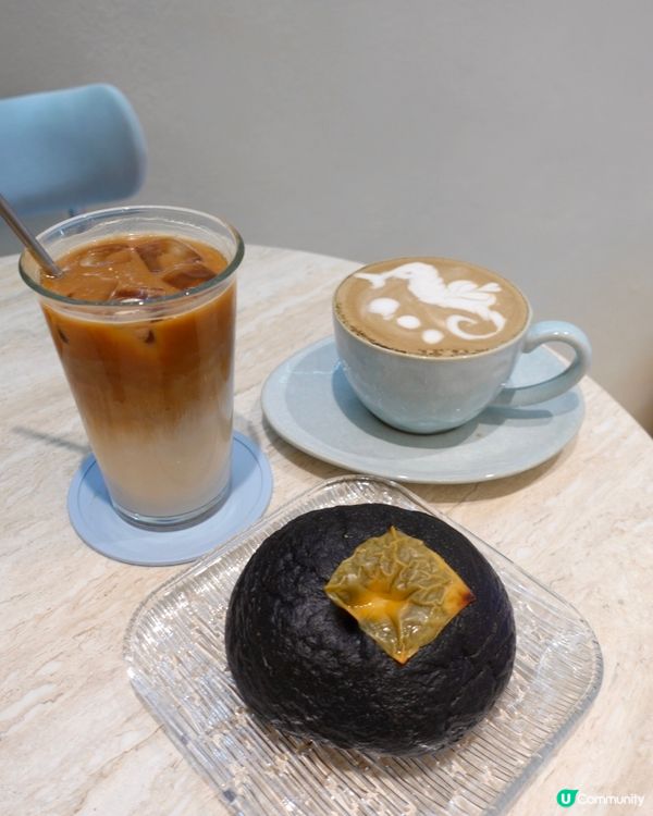 灣仔 粉藍打卡cafe. 歎酸種貝果