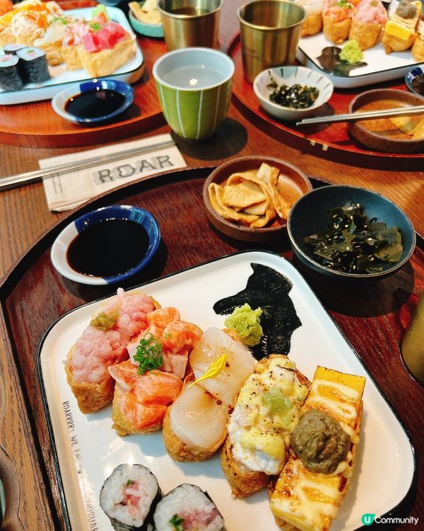 中環午市精緻之選！Hungry Dino招牌腐皮壽司😋