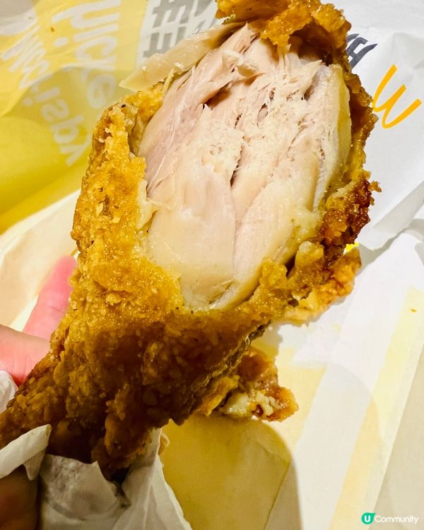 麥當勞新品雞不可失｜日行千步無籠好雞｜薄皮脆汁雞｜麥麥脆汁雞