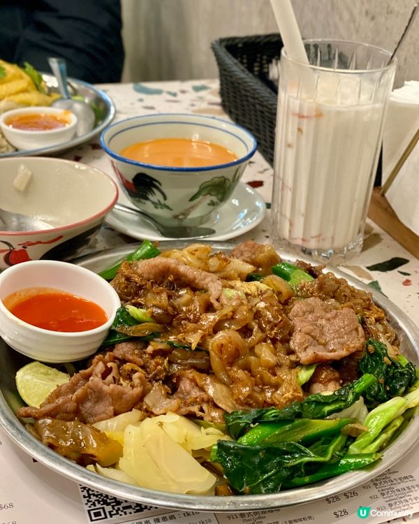 ✨香港🇭🇰-⚠️💬必試勁惹味泰式炒河⁉️💢高質下午茶📍泰國大城船麵