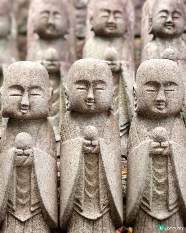 鐮倉長谷寺，放滿可愛地藏菩薩