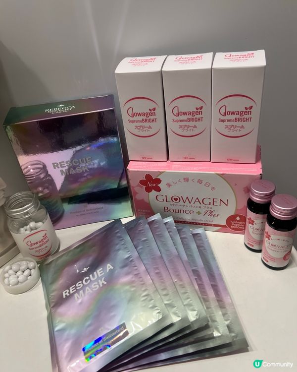 內外美白護膚藥丸雙重效益加膠原補充劑