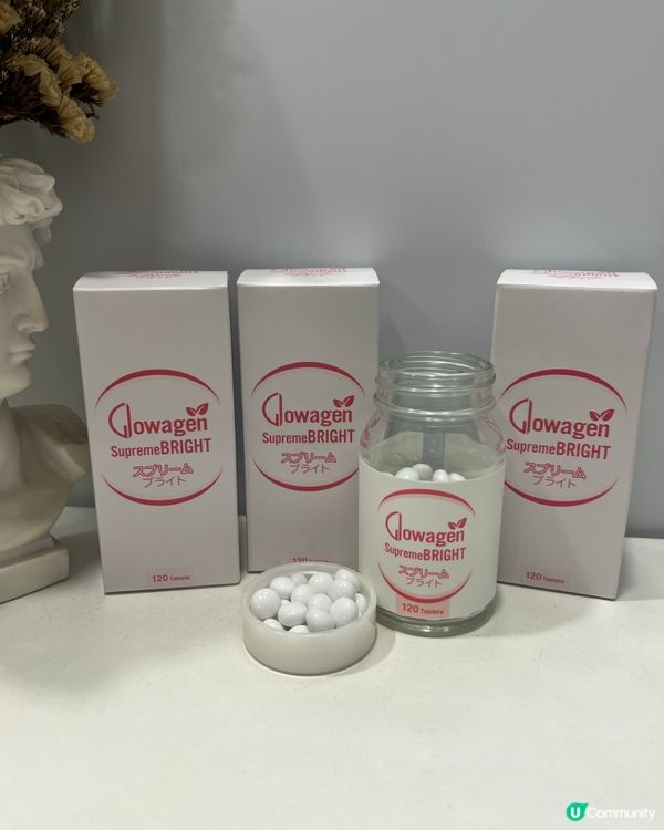 內外美白護膚藥丸雙重效益加膠原補充劑