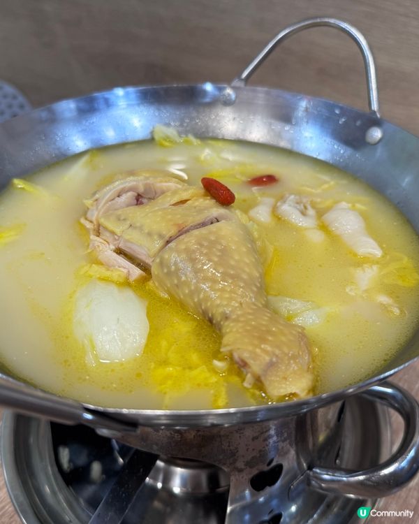 深水埗隱世鍋雞🔥平靚正！$68食招牌花膠雞鍋🤩熱飲免費🔥