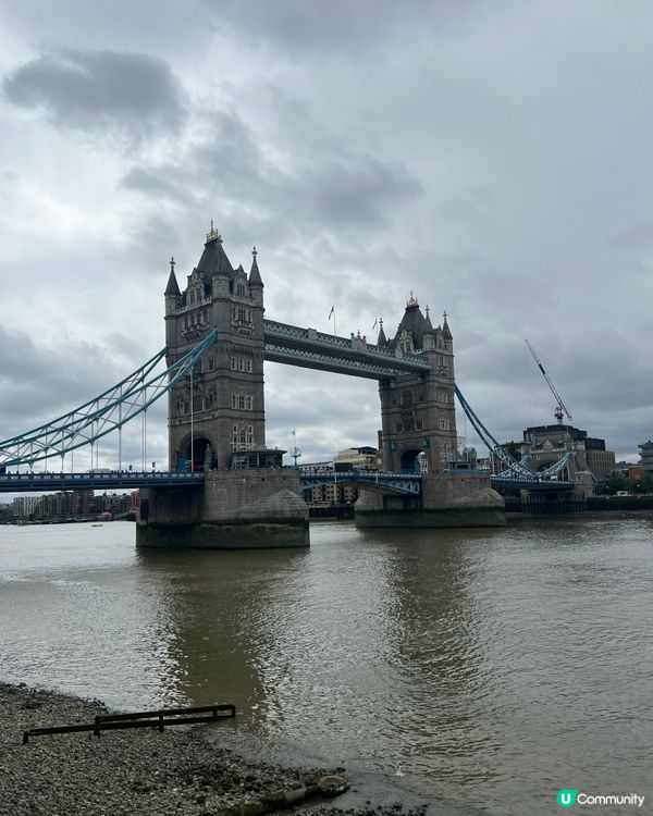 倫敦塔橋打卡📸  夕陽下的童話夢境 ✨