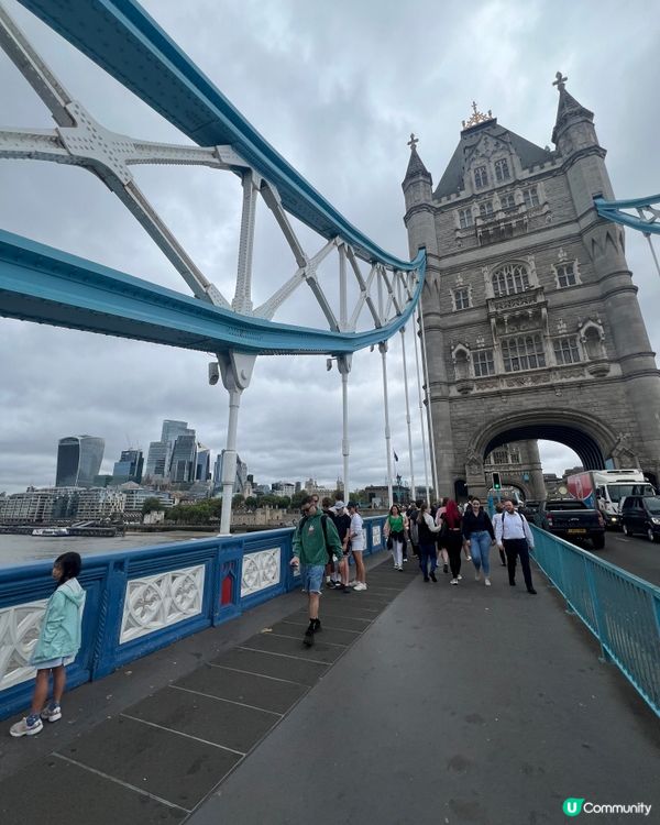 倫敦塔橋打卡📸  夕陽下的童話夢境 ✨
