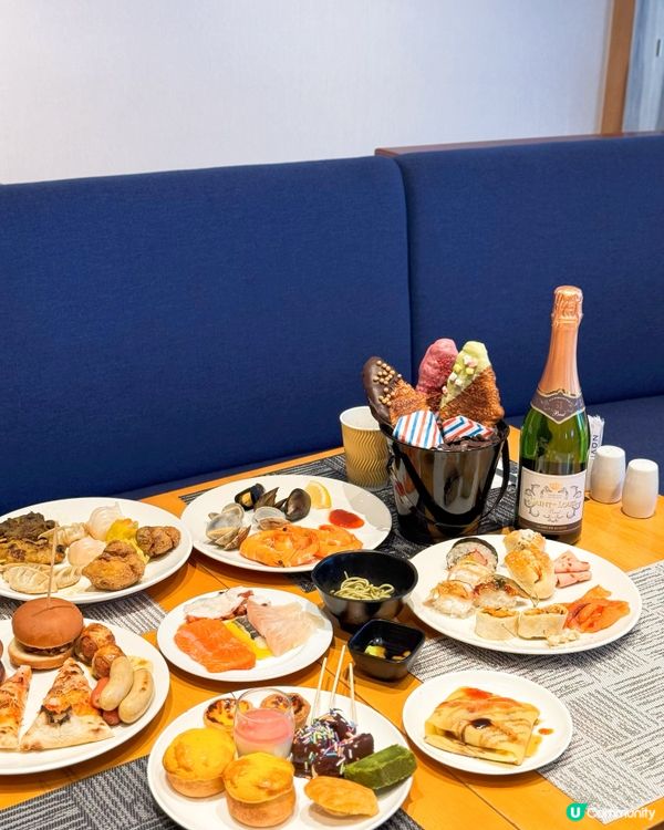 Novotel假日春意下午茶自助餐💖 主打招扁牛角酥🥐