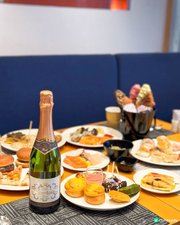 Novotel假日春意下午茶自助餐💖 主打招扁牛角酥🥐