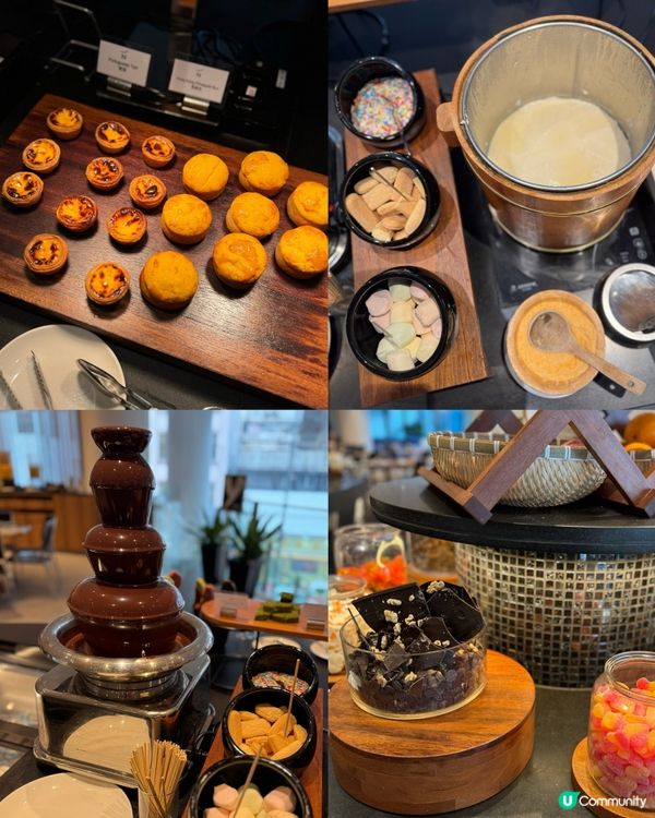 Novotel假日春意下午茶自助餐💖 主打招扁牛角酥🥐