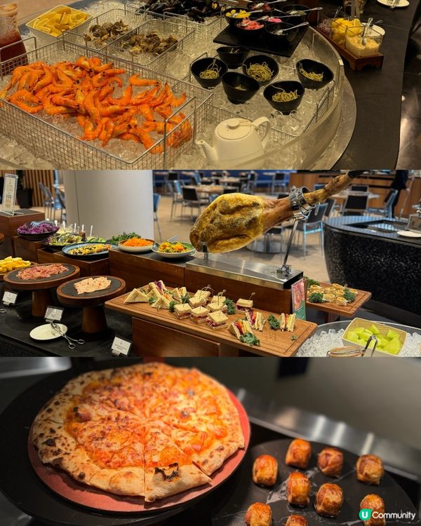 Novotel假日春意下午茶自助餐💖 主打招扁牛角酥🥐