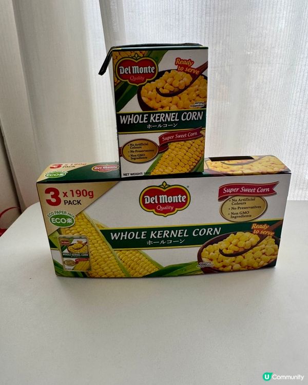 3分鐘超快手豐富午餐🍜➕地捫粟米粒方便裝🌽