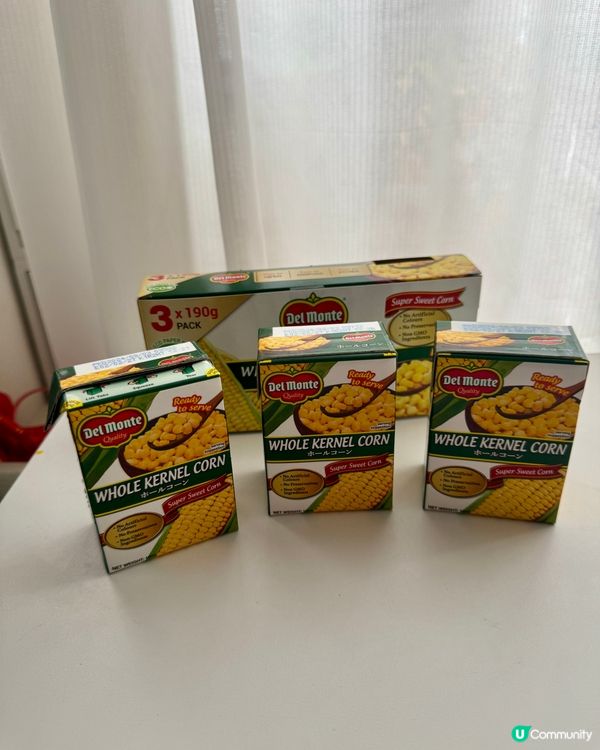 3分鐘超快手豐富午餐🍜➕地捫粟米粒方便裝🌽